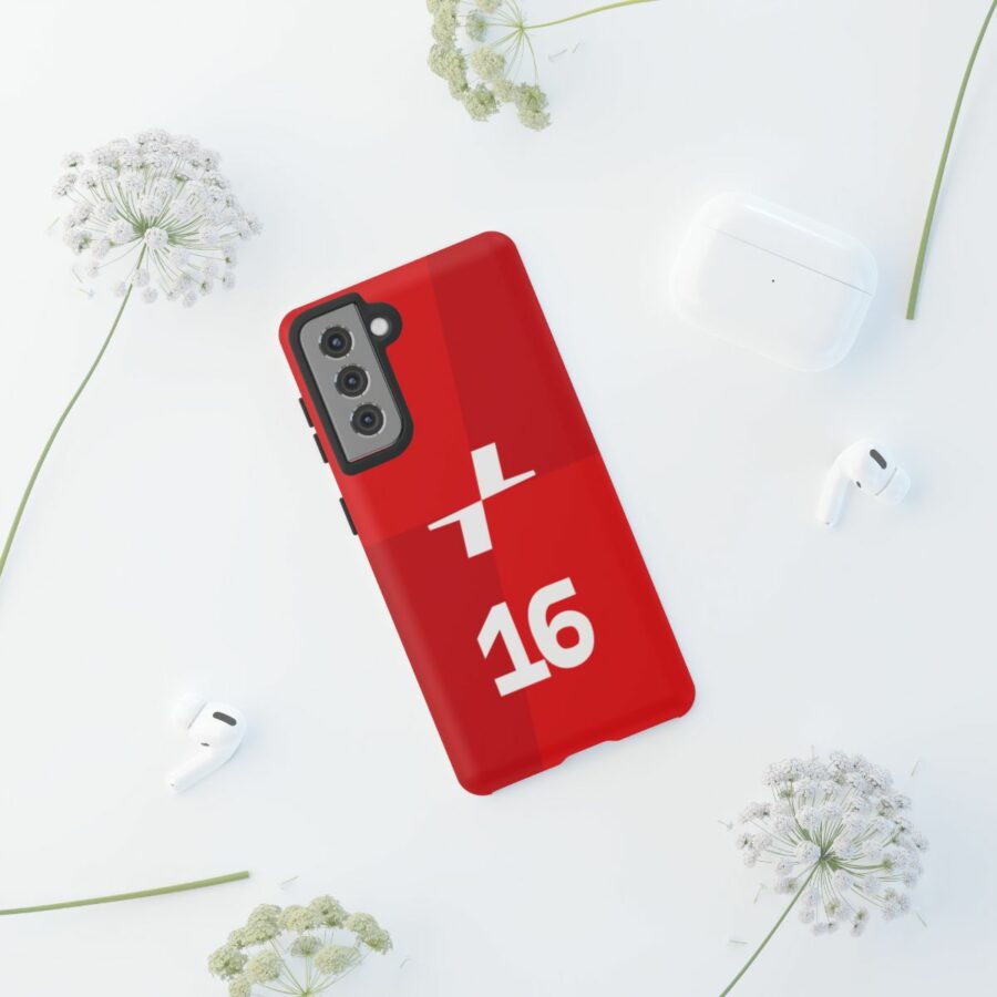 Charles Leclerc CL16 F1 logo 2025 Tough Phone Case compatible with iPhone Google Pixel & Samsung Charles Leclerc