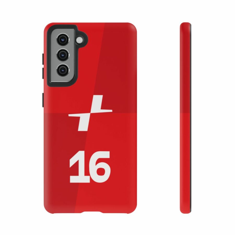 Charles Leclerc CL16 F1 logo 2025 Tough Phone Case compatible with iPhone Google Pixel & Samsung Charles Leclerc