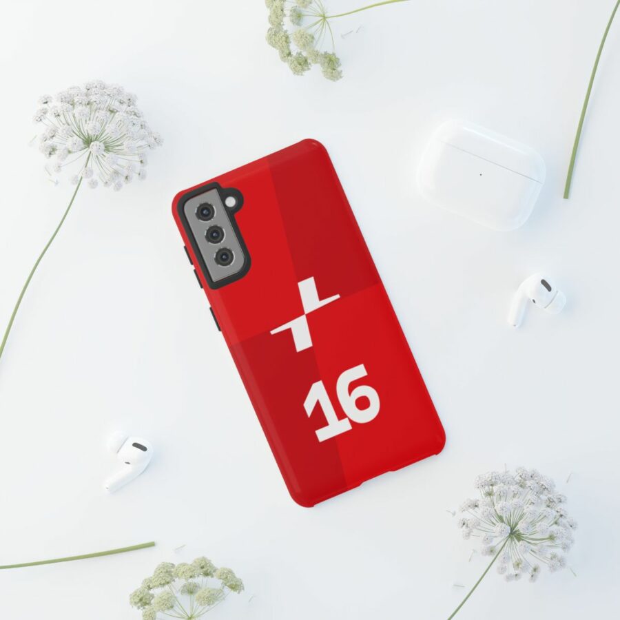 Charles Leclerc CL16 F1 logo 2025 Tough Phone Case compatible with iPhone Google Pixel & Samsung Charles Leclerc
