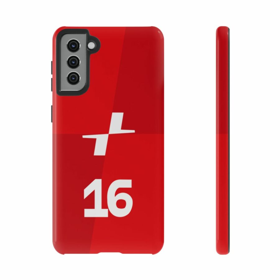Charles Leclerc CL16 F1 logo 2025 Tough Phone Case compatible with iPhone Google Pixel & Samsung Charles Leclerc
