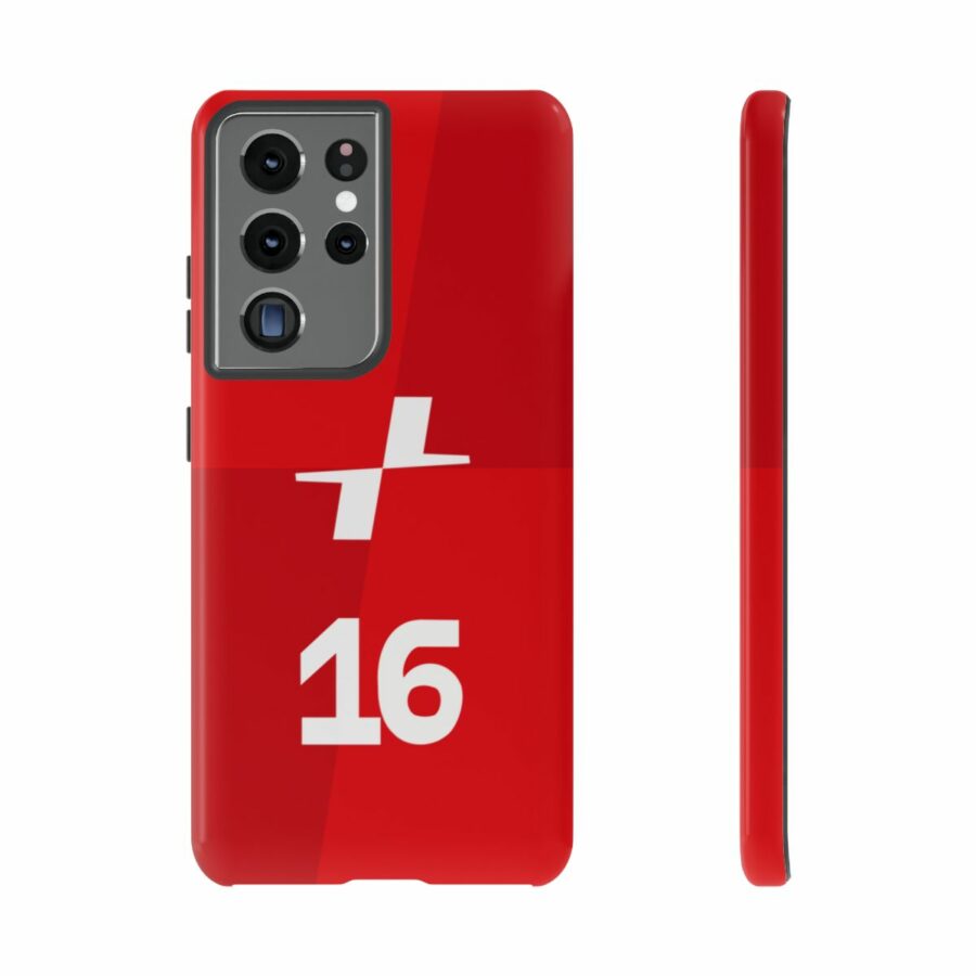 Charles Leclerc CL16 F1 logo 2025 Tough Phone Case compatible with iPhone Google Pixel & Samsung Charles Leclerc