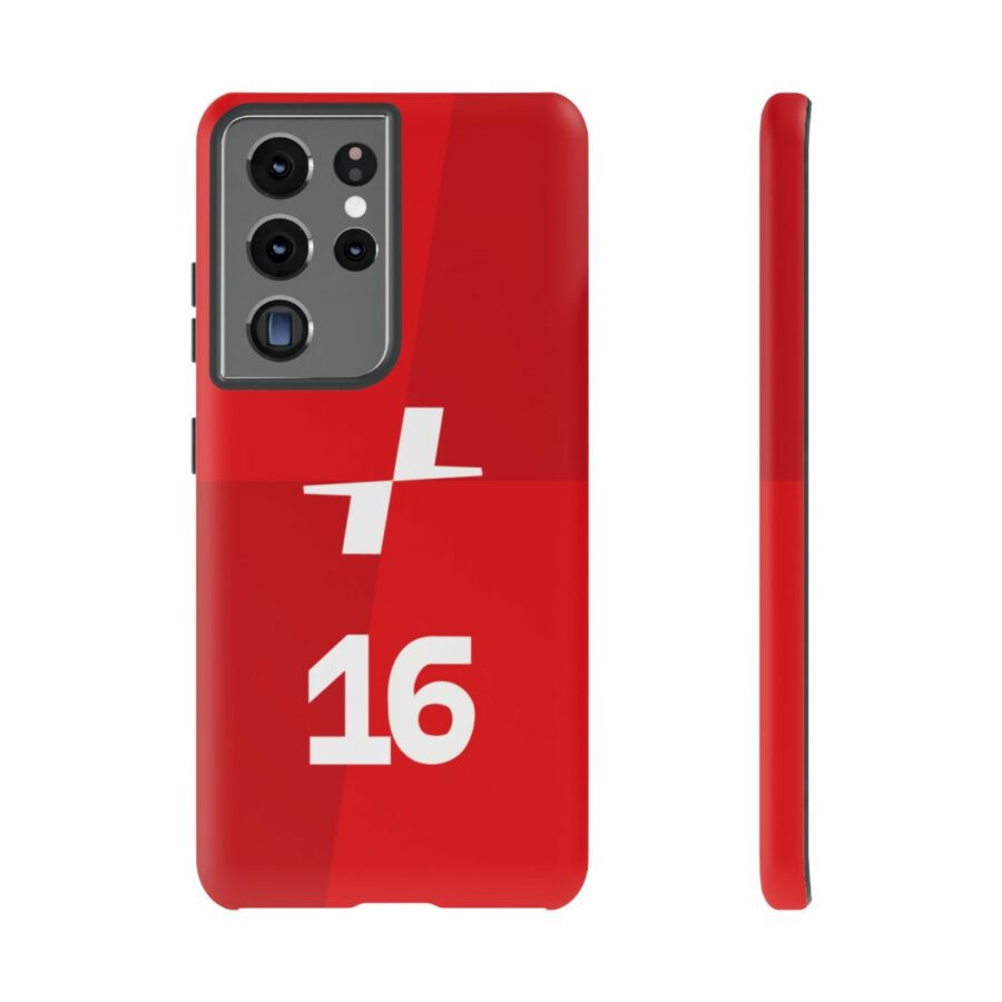 Charles Leclerc CL16 F1 logo 2025 Tough Phone Case compatible with iPhone Google Pixel & Samsung Charles Leclerc
