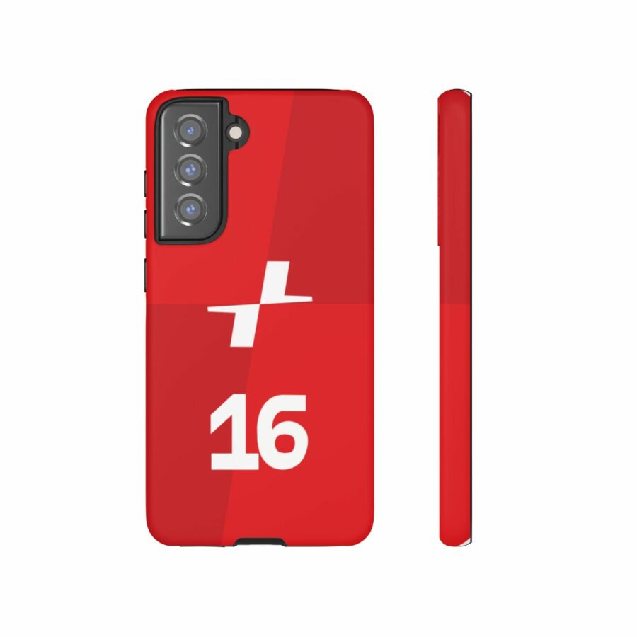 Charles Leclerc CL16 F1 logo 2025 Tough Phone Case compatible with iPhone Google Pixel & Samsung Charles Leclerc
