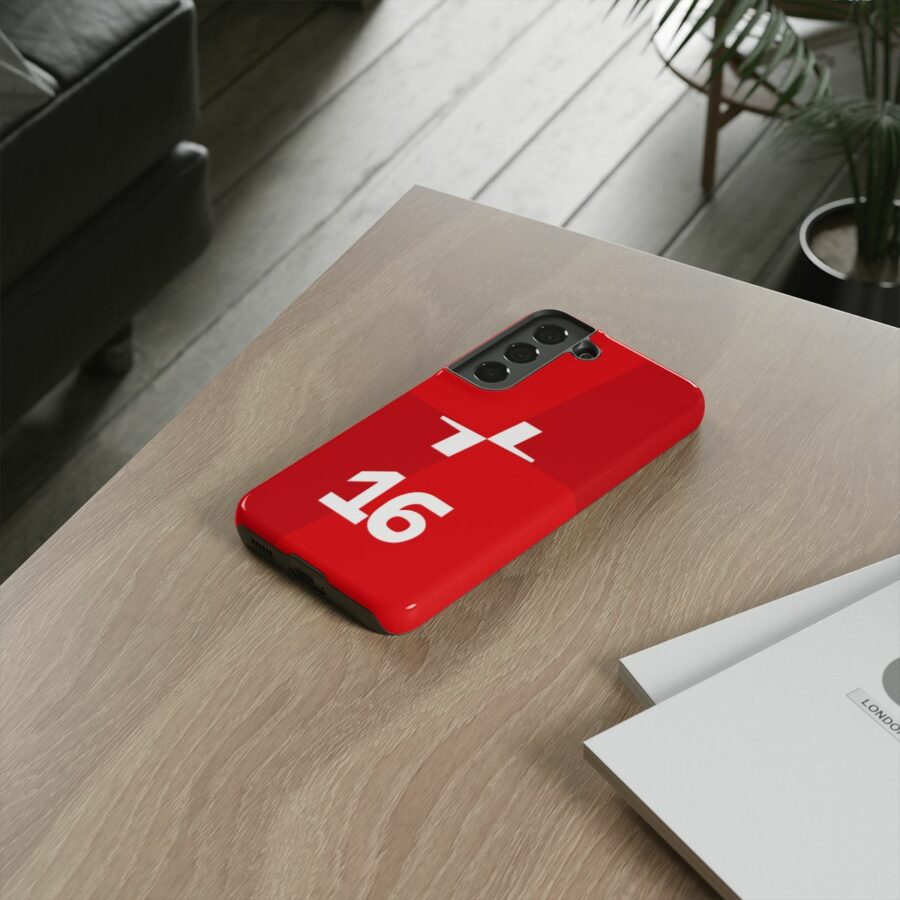 Charles Leclerc CL16 F1 logo 2025 Tough Phone Case compatible with iPhone Google Pixel & Samsung Charles Leclerc