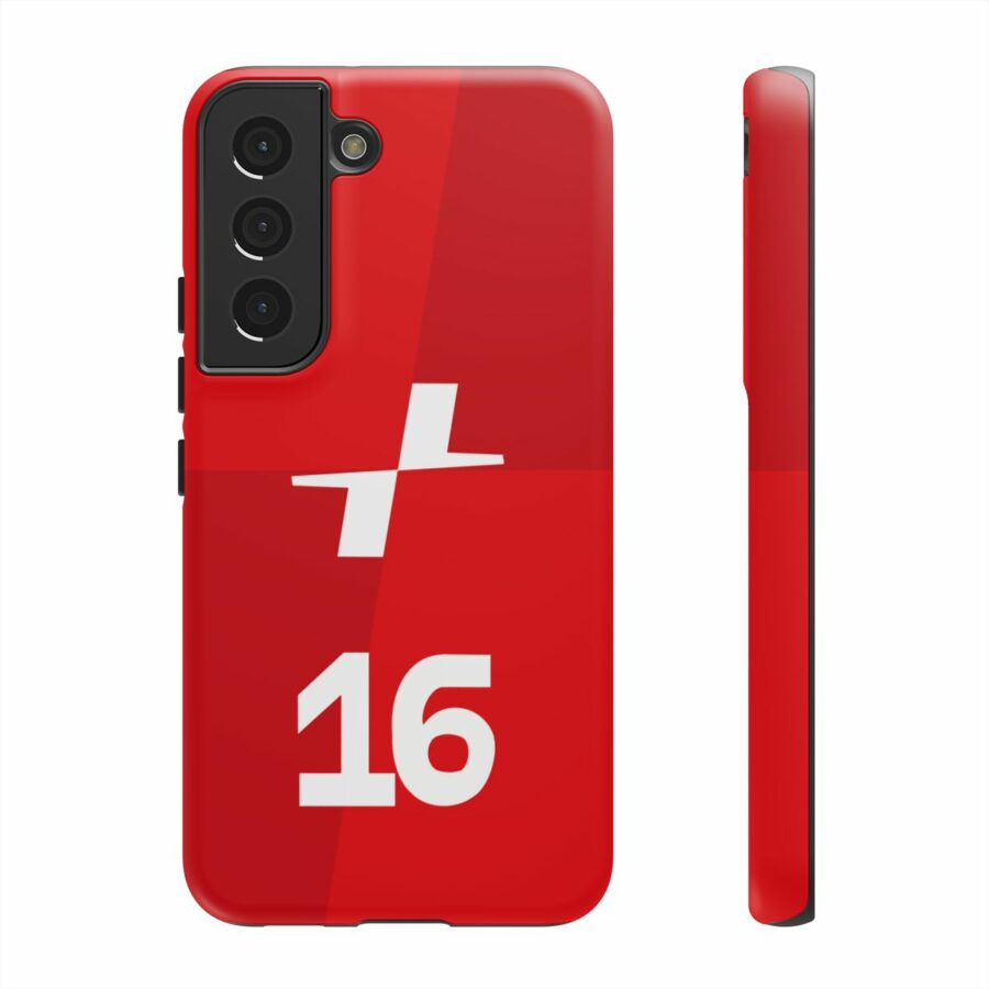 Charles Leclerc CL16 F1 logo 2025 Tough Phone Case compatible with iPhone Google Pixel & Samsung Charles Leclerc