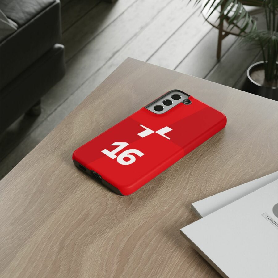 Charles Leclerc CL16 F1 logo 2025 Tough Phone Case compatible with iPhone Google Pixel & Samsung Charles Leclerc