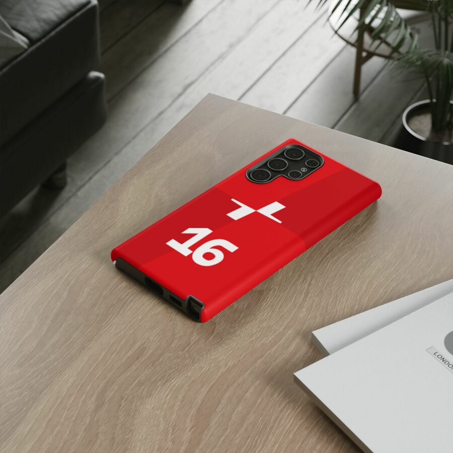 Charles Leclerc CL16 F1 logo 2025 Tough Phone Case compatible with iPhone Google Pixel & Samsung Charles Leclerc