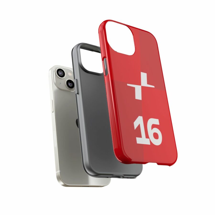 Charles Leclerc CL16 F1 logo 2025 Tough Phone Case compatible with iPhone Google Pixel & Samsung Charles Leclerc