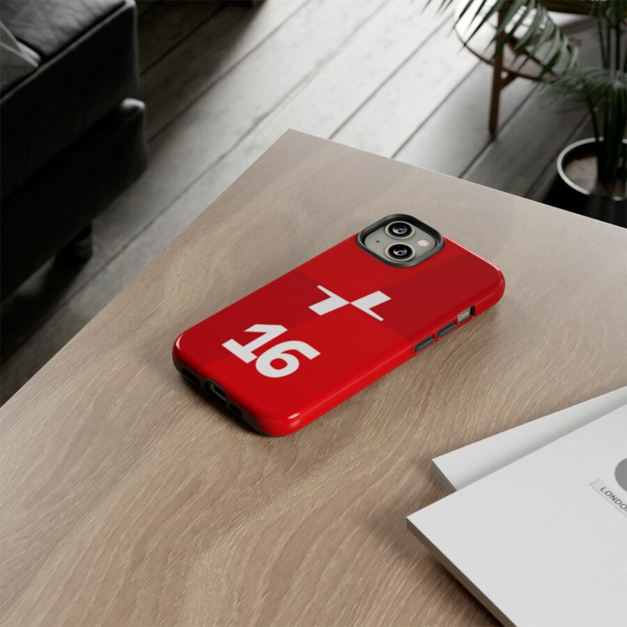 Charles Leclerc CL16 F1 logo 2025 Tough Phone Case compatible with iPhone Google Pixel & Samsung Charles Leclerc