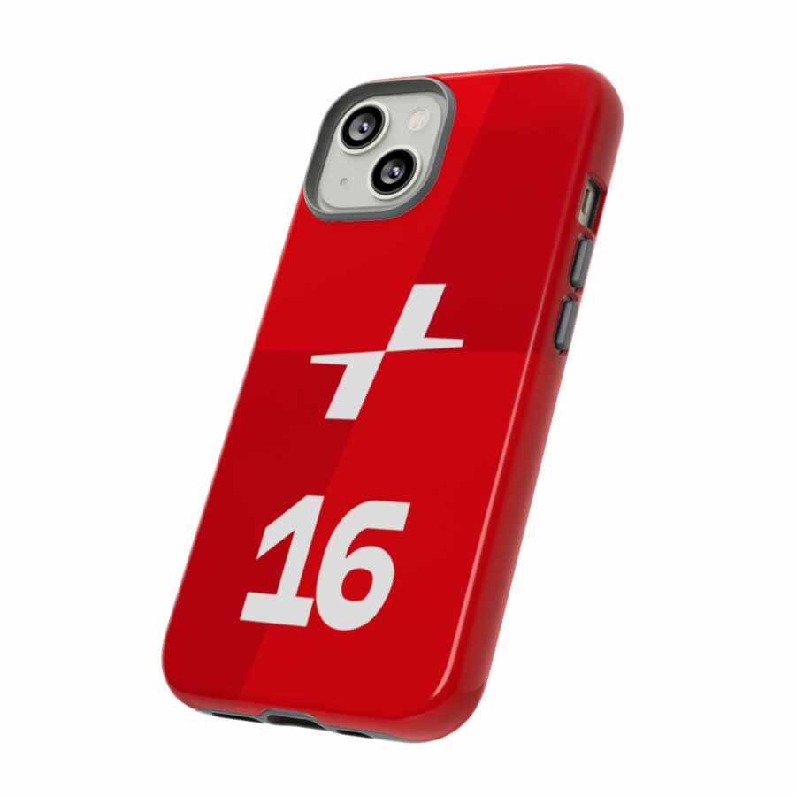 Charles Leclerc CL16 F1 logo 2025 Tough Phone Case compatible with iPhone Google Pixel & Samsung Charles Leclerc