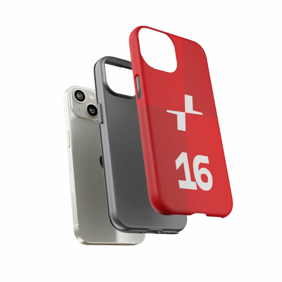 Charles Leclerc CL16 F1 logo 2025 Tough Phone Case compatible with iPhone Google Pixel & Samsung Charles Leclerc