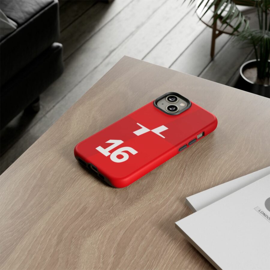 Charles Leclerc CL16 F1 logo 2025 Tough Phone Case compatible with iPhone Google Pixel & Samsung Charles Leclerc