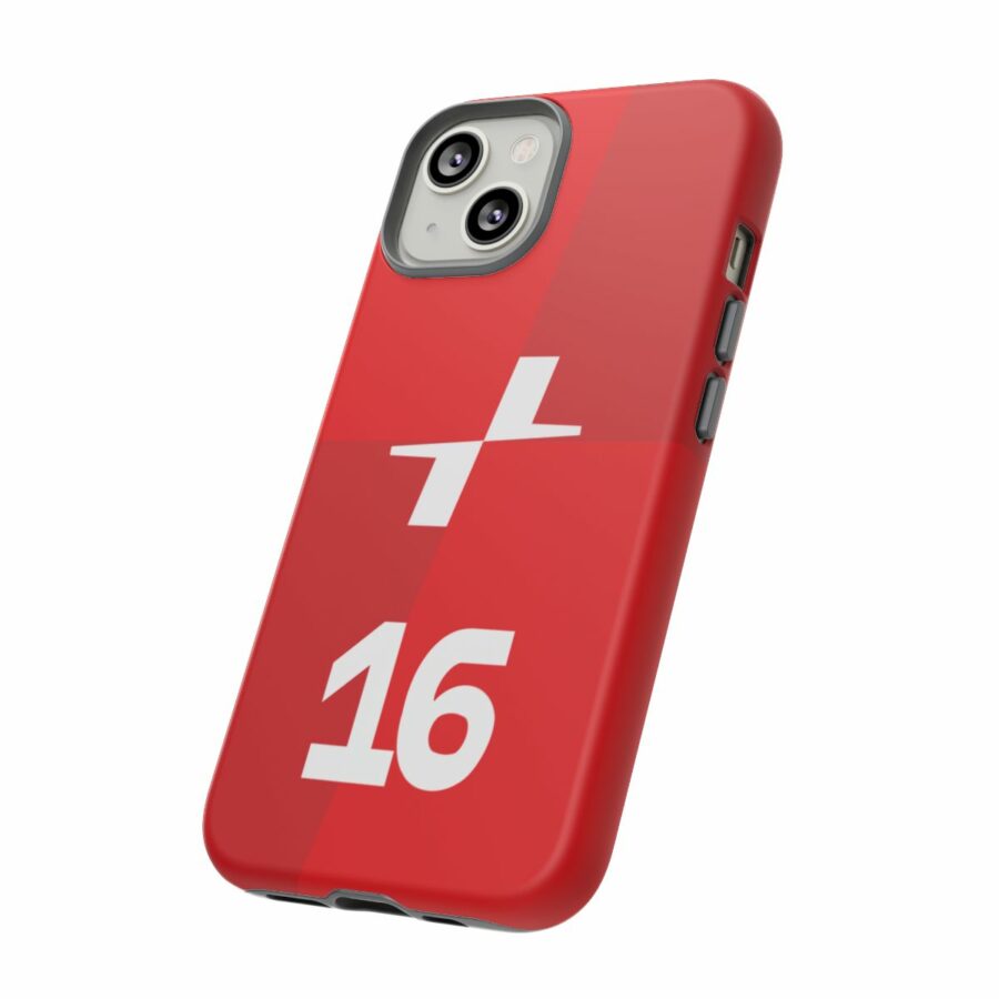 Charles Leclerc CL16 F1 logo 2025 Tough Phone Case compatible with iPhone Google Pixel & Samsung Charles Leclerc
