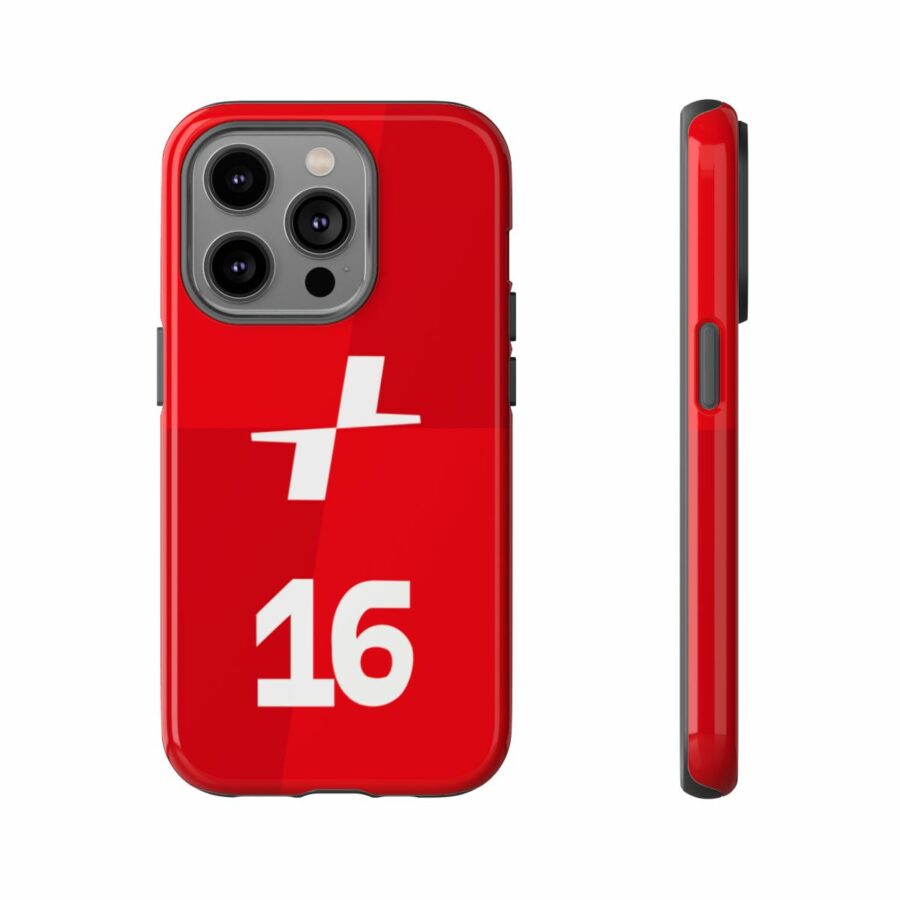 Charles Leclerc CL16 F1 logo 2025 Tough Phone Case compatible with iPhone Google Pixel & Samsung Charles Leclerc