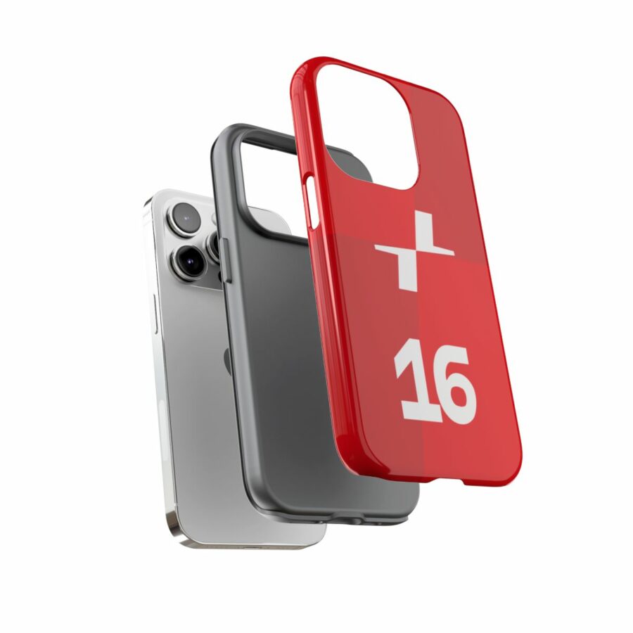 Charles Leclerc CL16 F1 logo 2025 Tough Phone Case compatible with iPhone Google Pixel & Samsung Charles Leclerc