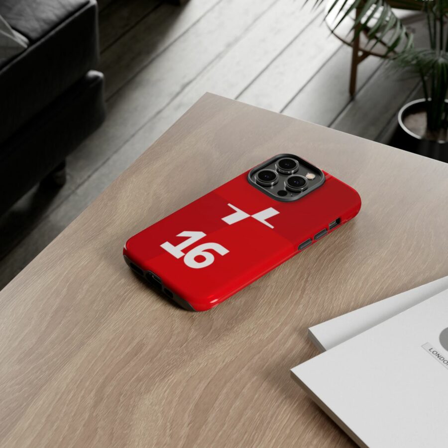 Charles Leclerc CL16 F1 logo 2025 Tough Phone Case compatible with iPhone Google Pixel & Samsung Charles Leclerc