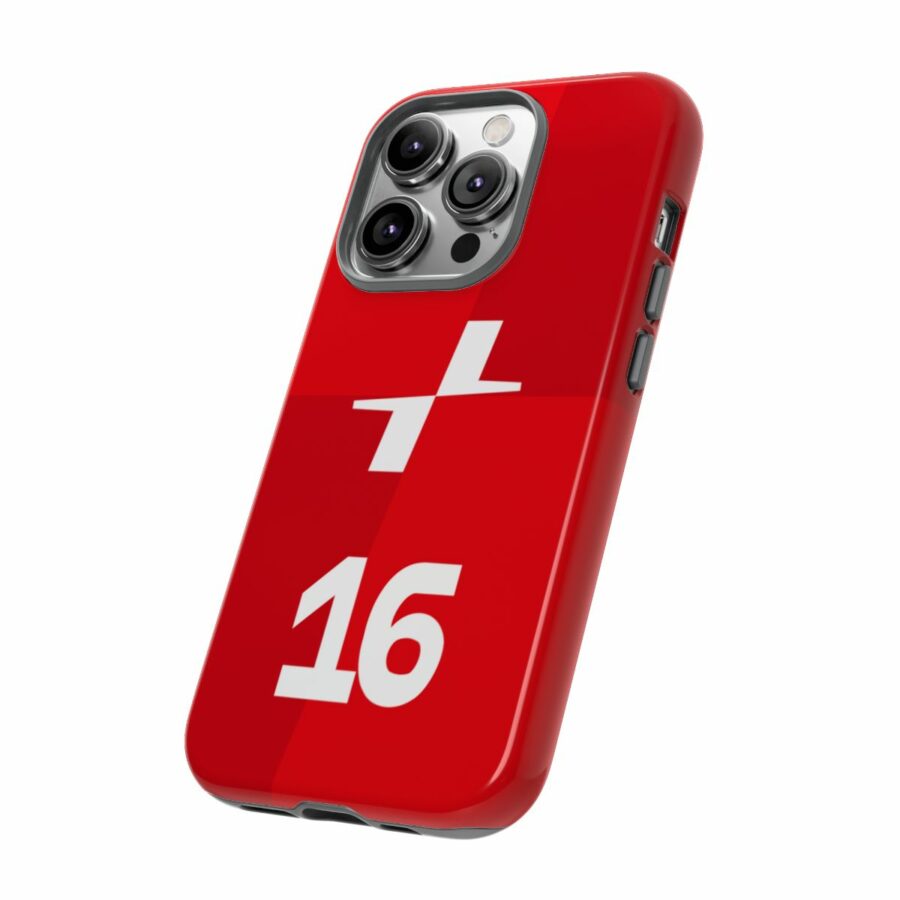 Charles Leclerc CL16 F1 logo 2025 Tough Phone Case compatible with iPhone Google Pixel & Samsung Charles Leclerc
