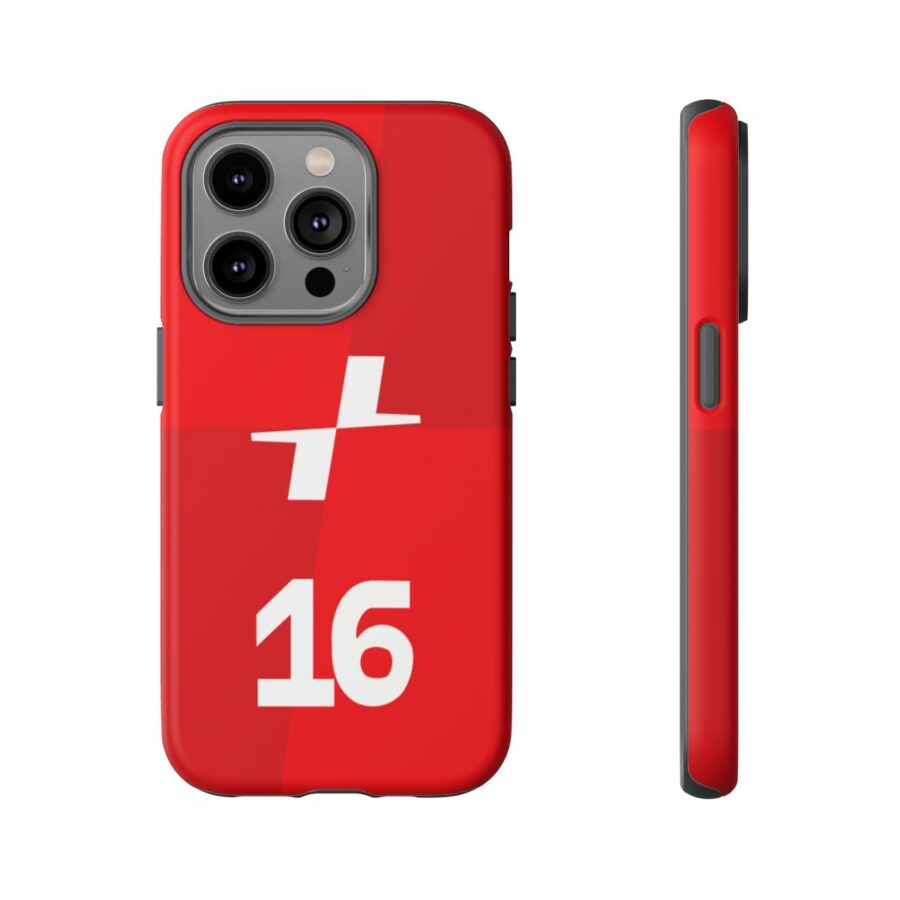 Charles Leclerc CL16 F1 logo 2025 Tough Phone Case compatible with iPhone Google Pixel & Samsung Charles Leclerc