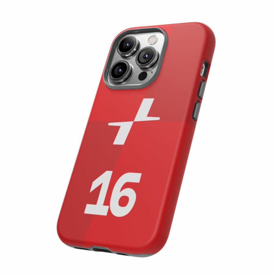 Charles Leclerc CL16 F1 logo 2025 Tough Phone Case compatible with iPhone Google Pixel & Samsung Charles Leclerc
