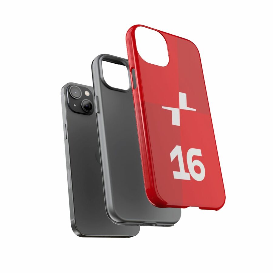 Charles Leclerc CL16 F1 logo 2025 Tough Phone Case compatible with iPhone Google Pixel & Samsung Charles Leclerc