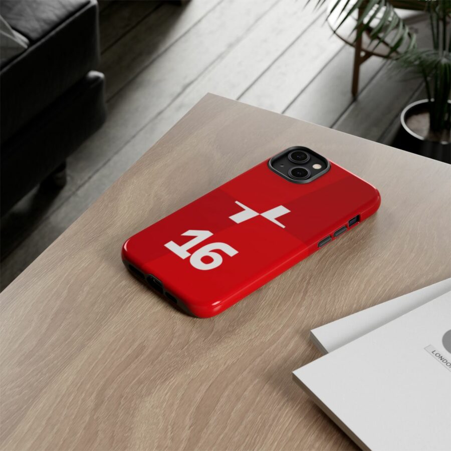Charles Leclerc CL16 F1 logo 2025 Tough Phone Case compatible with iPhone Google Pixel & Samsung Charles Leclerc