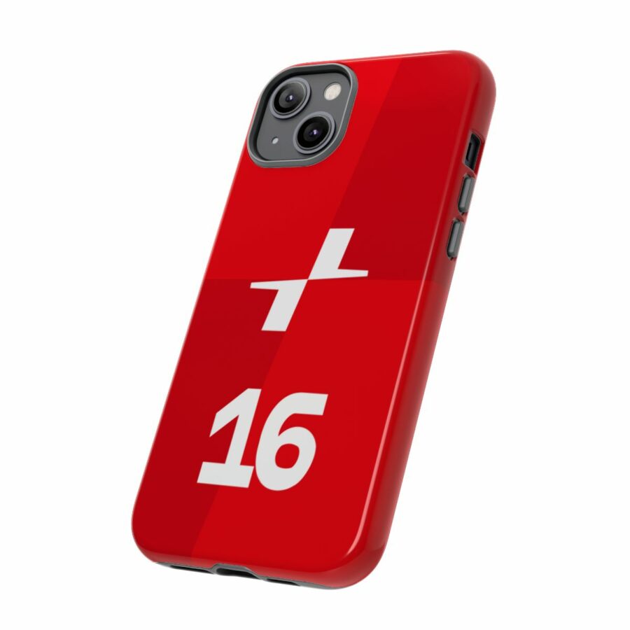Charles Leclerc CL16 F1 logo 2025 Tough Phone Case compatible with iPhone Google Pixel & Samsung Charles Leclerc