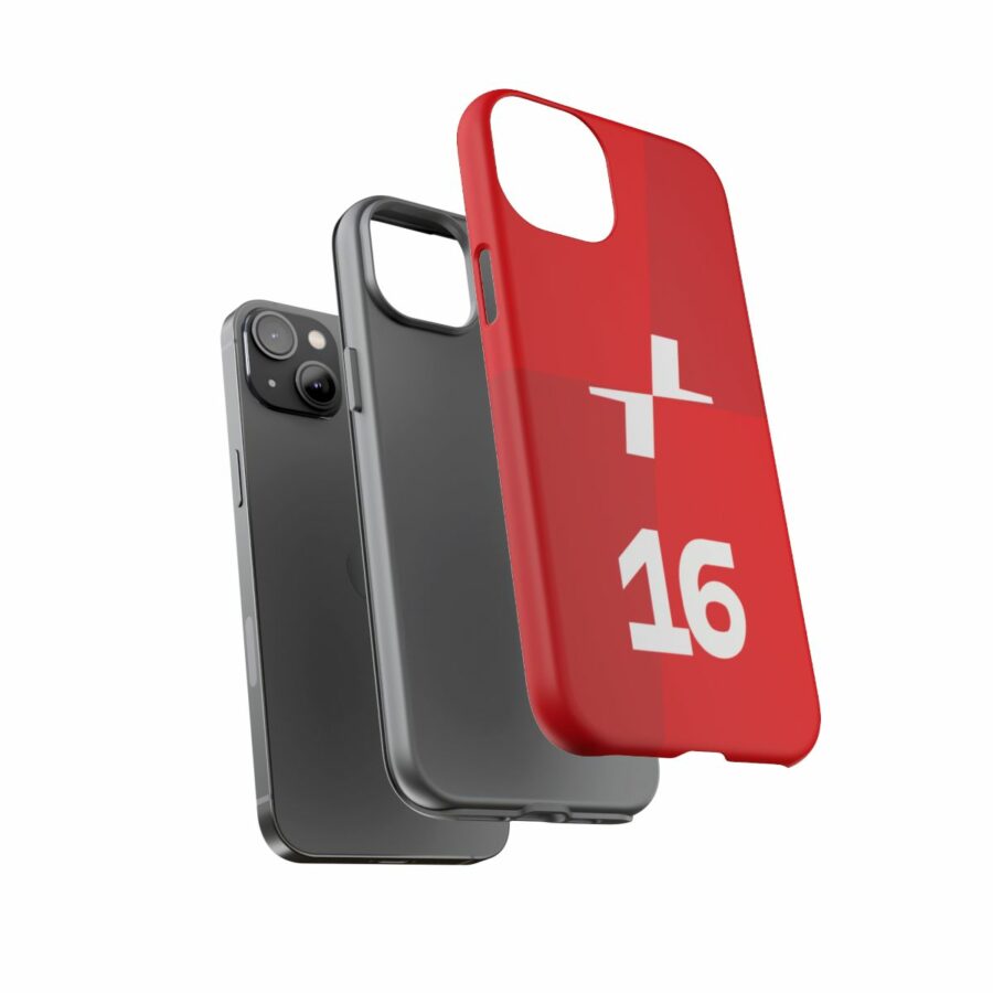 Charles Leclerc CL16 F1 logo 2025 Tough Phone Case compatible with iPhone Google Pixel & Samsung Charles Leclerc