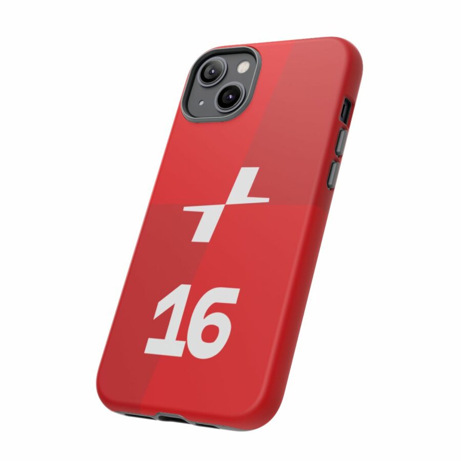 Charles Leclerc CL16 F1 logo 2025 Tough Phone Case compatible with iPhone Google Pixel & Samsung Charles Leclerc
