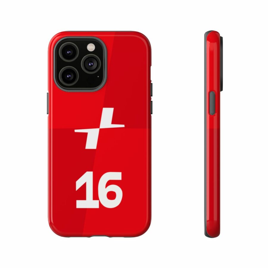 Charles Leclerc CL16 F1 logo 2025 Tough Phone Case compatible with iPhone Google Pixel & Samsung Charles Leclerc