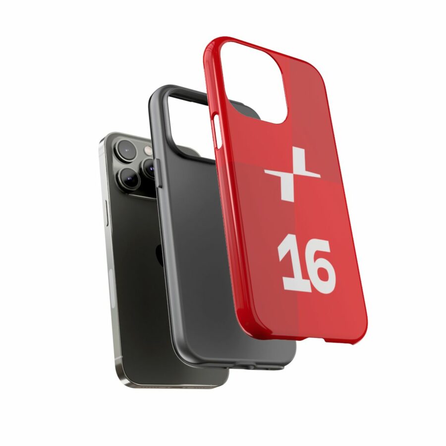 Charles Leclerc CL16 F1 logo 2025 Tough Phone Case compatible with iPhone Google Pixel & Samsung Charles Leclerc