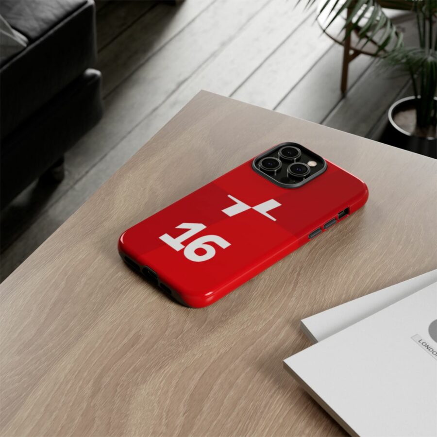 Charles Leclerc CL16 F1 logo 2025 Tough Phone Case compatible with iPhone Google Pixel & Samsung Charles Leclerc