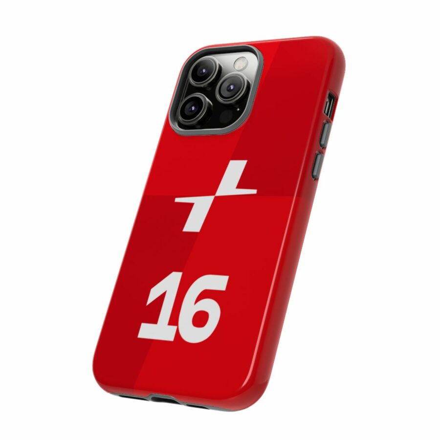 Charles Leclerc CL16 F1 logo 2025 Tough Phone Case compatible with iPhone Google Pixel & Samsung Charles Leclerc