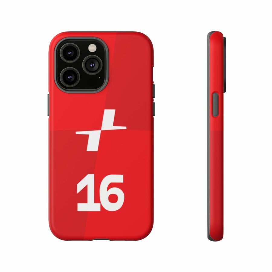 Charles Leclerc CL16 F1 logo 2025 Tough Phone Case compatible with iPhone Google Pixel & Samsung Charles Leclerc