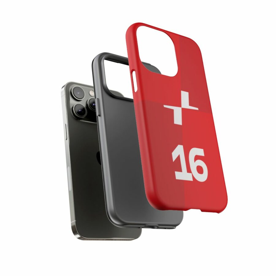 Charles Leclerc CL16 F1 logo 2025 Tough Phone Case compatible with iPhone Google Pixel & Samsung Charles Leclerc