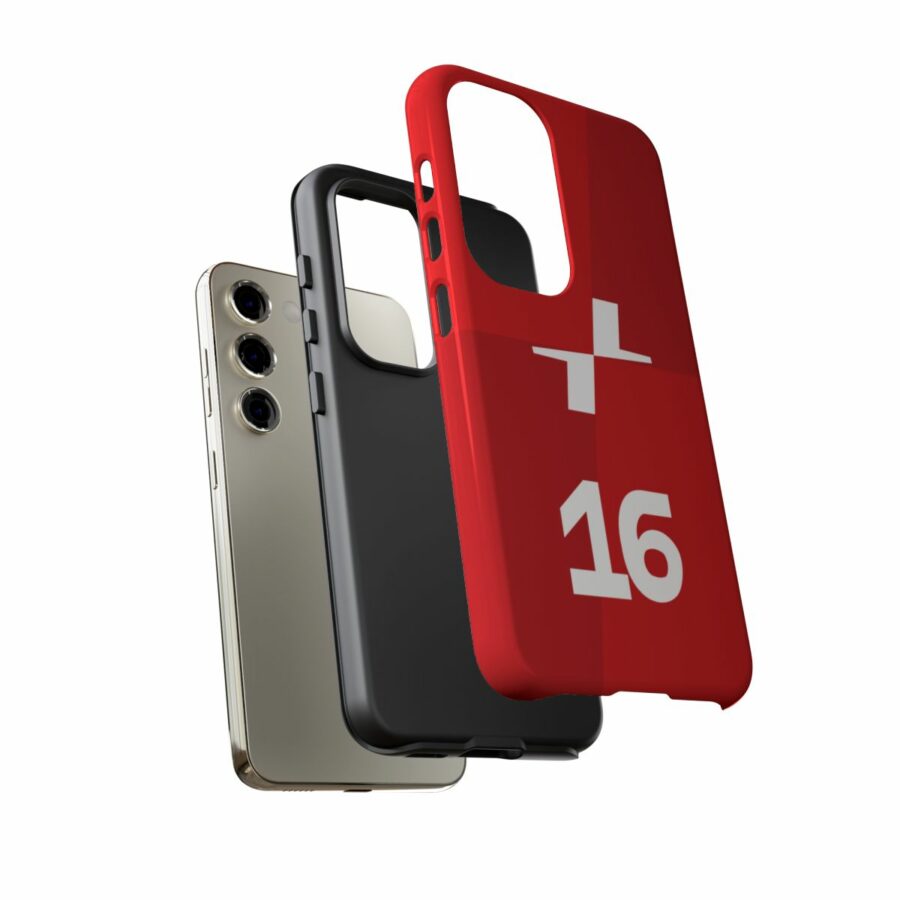 Charles Leclerc CL16 F1 logo 2025 Tough Phone Case compatible with iPhone Google Pixel & Samsung Charles Leclerc