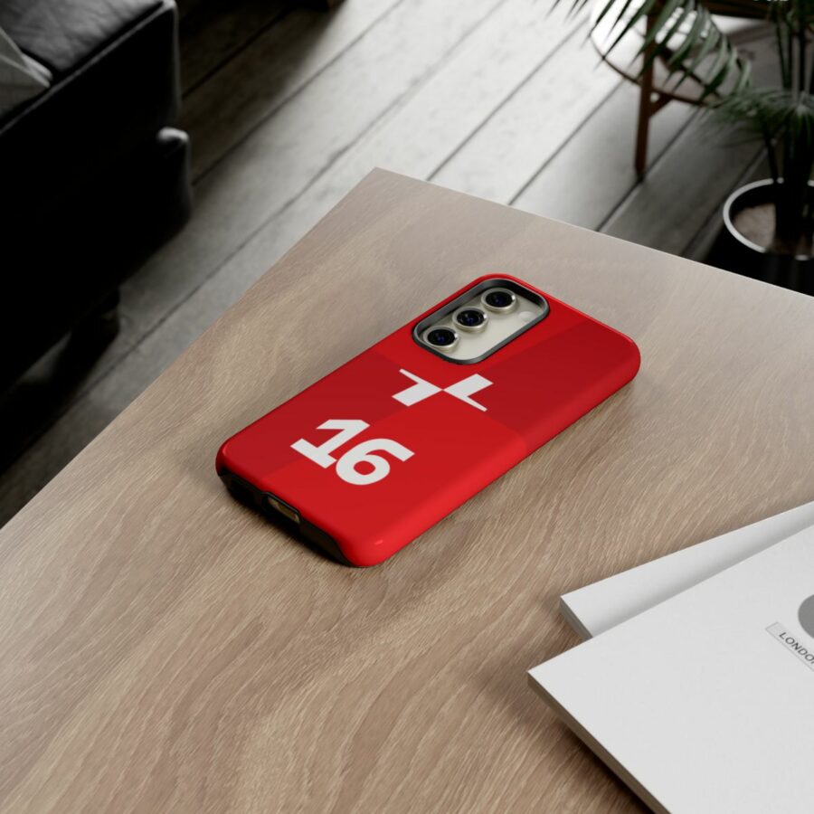 Charles Leclerc CL16 F1 logo 2025 Tough Phone Case compatible with iPhone Google Pixel & Samsung Charles Leclerc