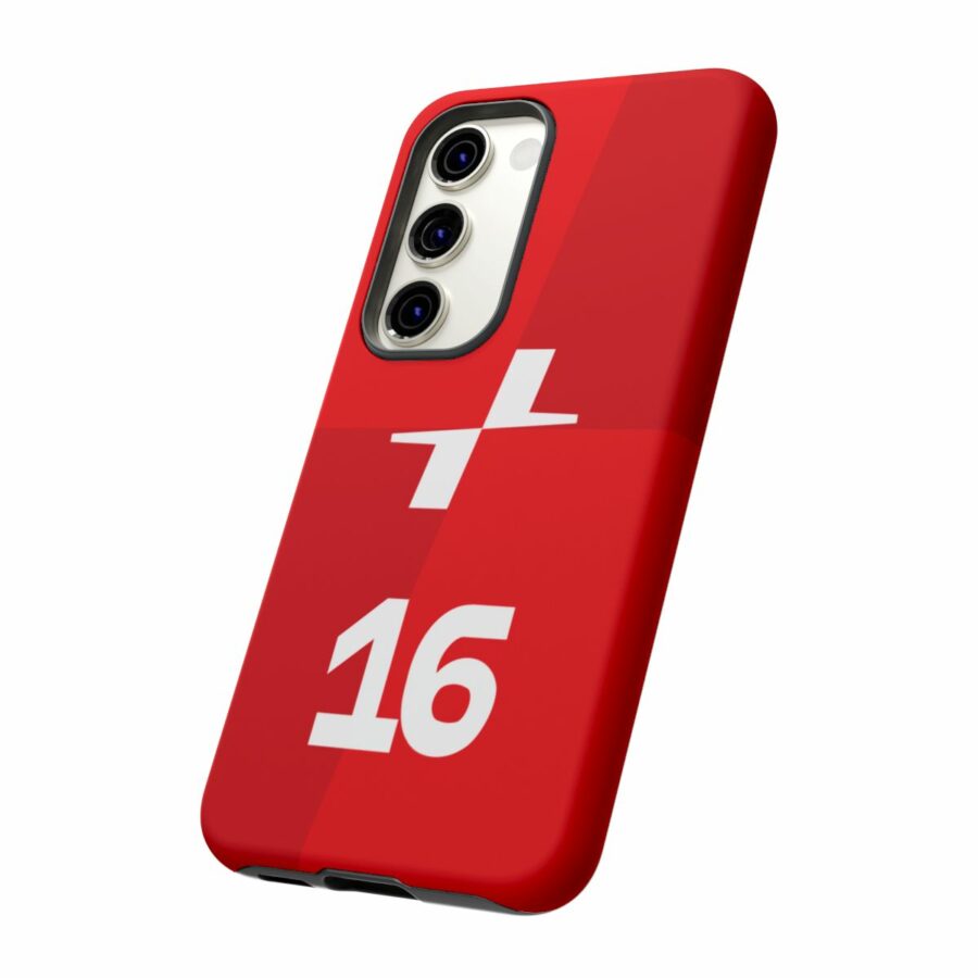 Charles Leclerc CL16 F1 logo 2025 Tough Phone Case compatible with iPhone Google Pixel & Samsung Charles Leclerc