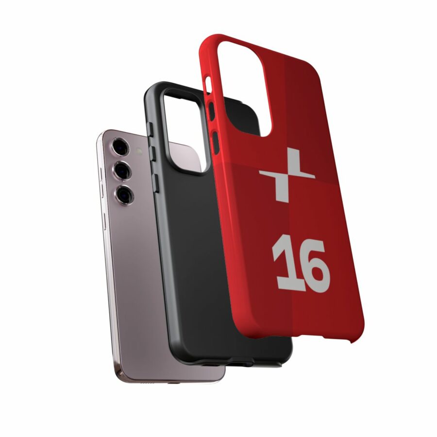 Charles Leclerc CL16 F1 logo 2025 Tough Phone Case compatible with iPhone Google Pixel & Samsung Charles Leclerc