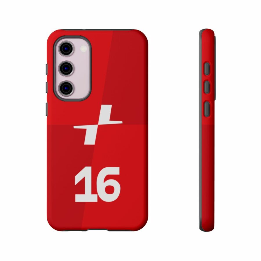 Charles Leclerc CL16 F1 logo 2025 Tough Phone Case compatible with iPhone Google Pixel & Samsung Charles Leclerc