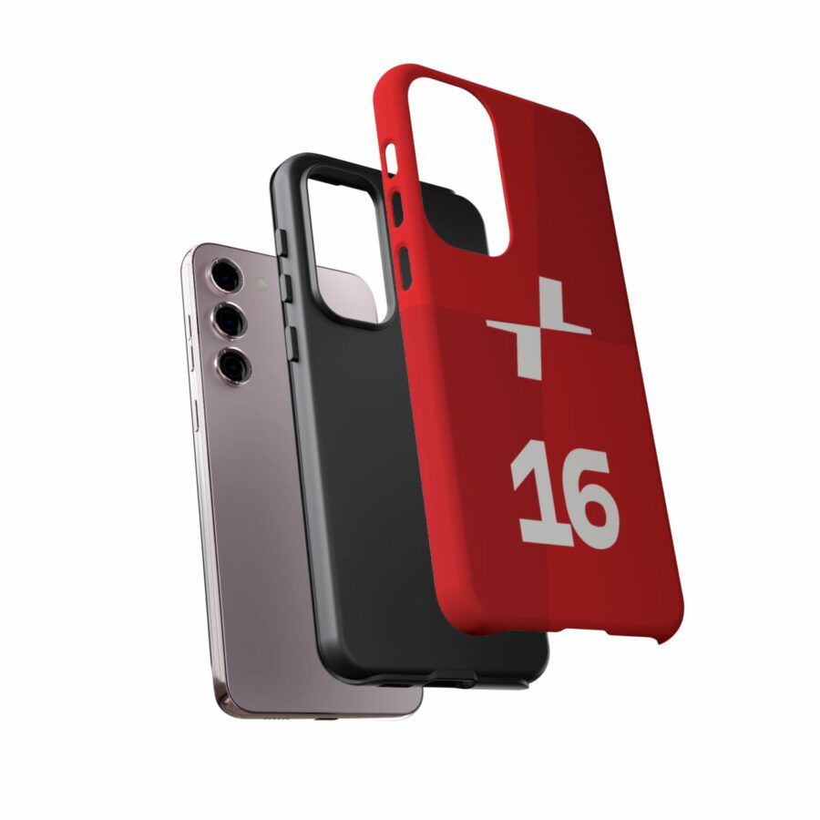 Charles Leclerc CL16 F1 logo 2025 Tough Phone Case compatible with iPhone Google Pixel & Samsung Charles Leclerc