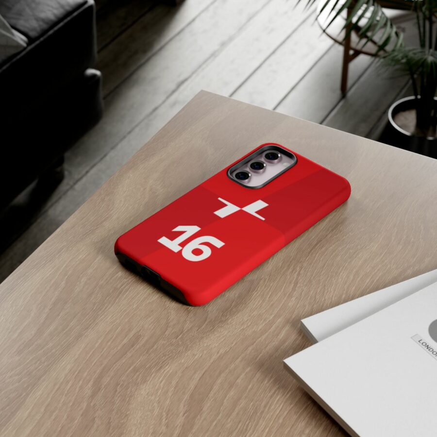 Charles Leclerc CL16 F1 logo 2025 Tough Phone Case compatible with iPhone Google Pixel & Samsung Charles Leclerc