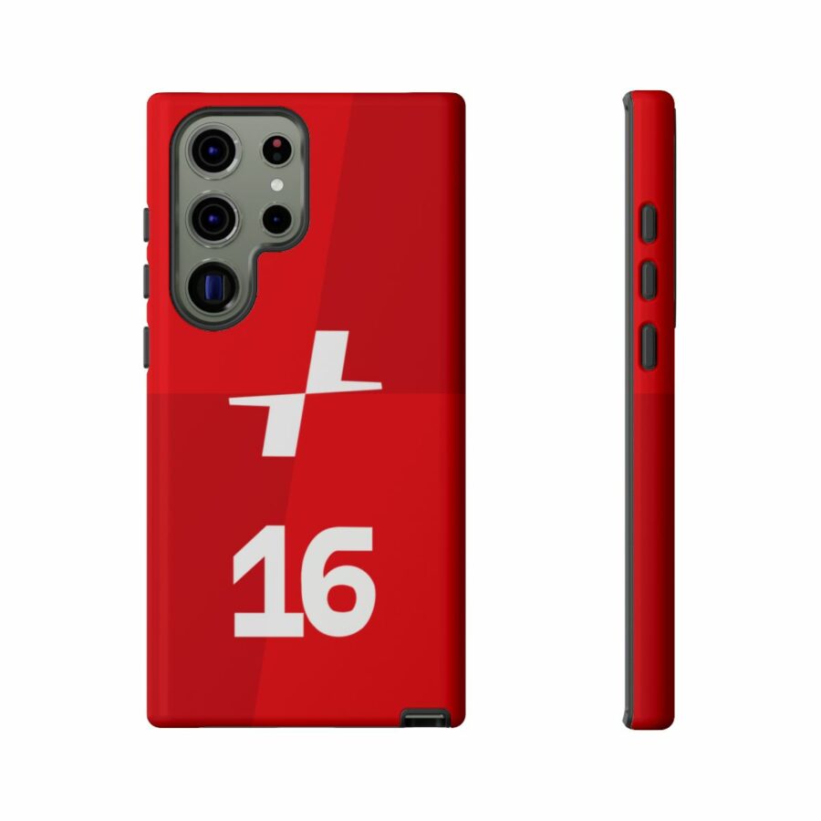 Charles Leclerc CL16 F1 logo 2025 Tough Phone Case compatible with iPhone Google Pixel & Samsung Charles Leclerc