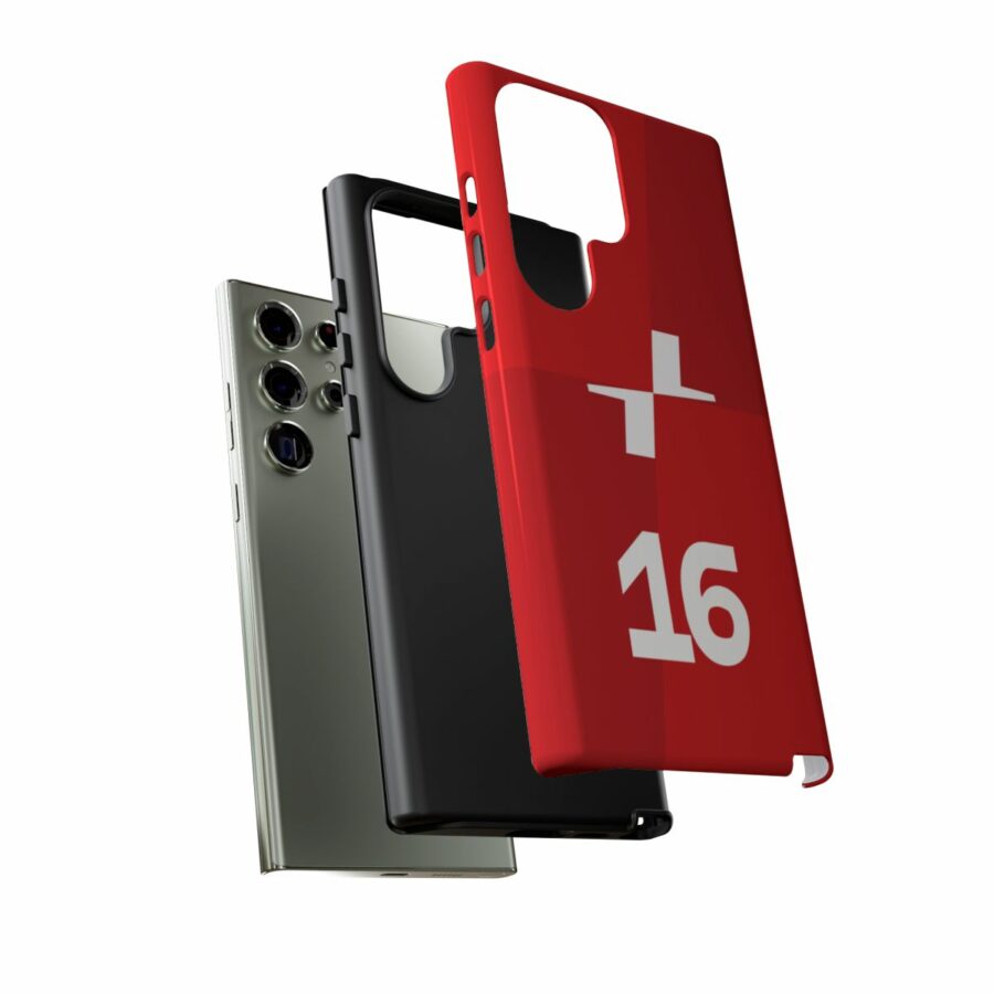 Charles Leclerc CL16 F1 logo 2025 Tough Phone Case compatible with iPhone Google Pixel & Samsung Charles Leclerc