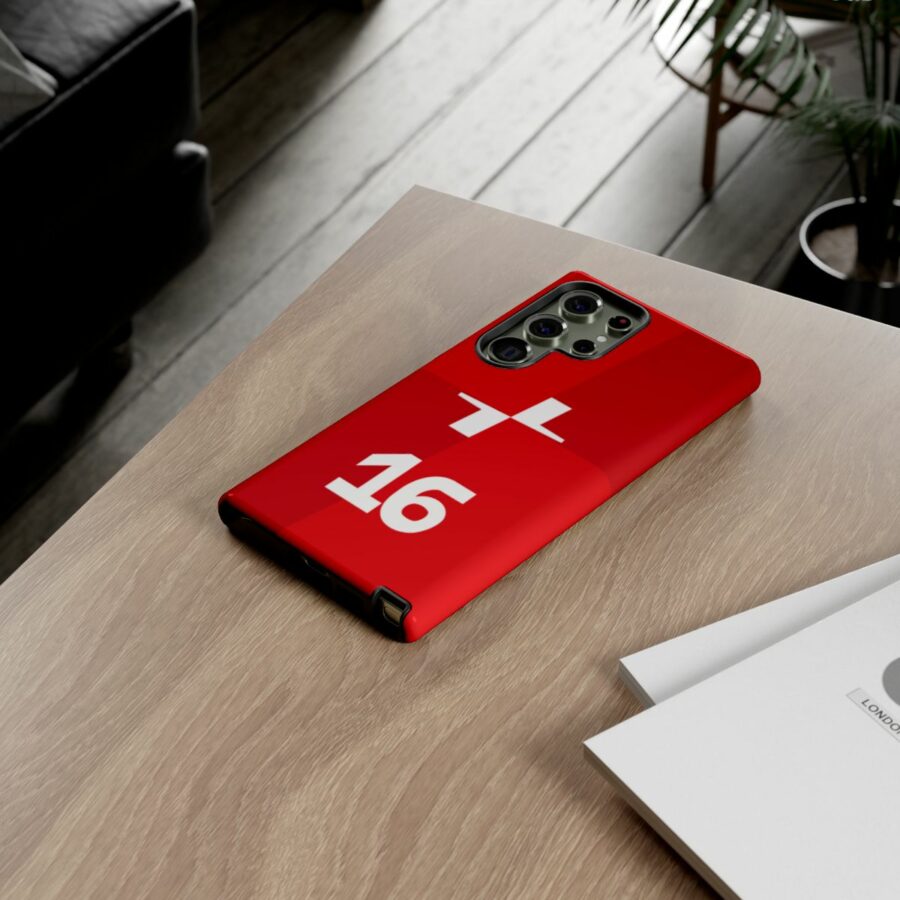 Charles Leclerc CL16 F1 logo 2025 Tough Phone Case compatible with iPhone Google Pixel & Samsung Charles Leclerc