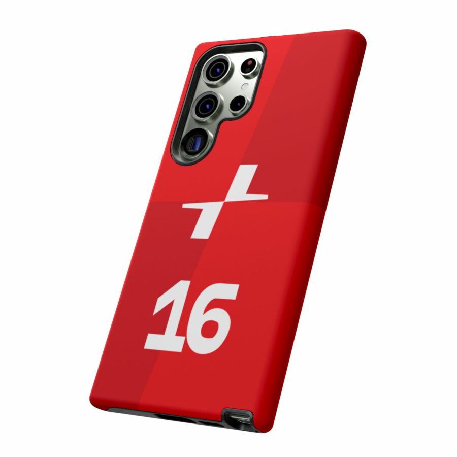 Charles Leclerc CL16 F1 logo 2025 Tough Phone Case compatible with iPhone Google Pixel & Samsung Charles Leclerc