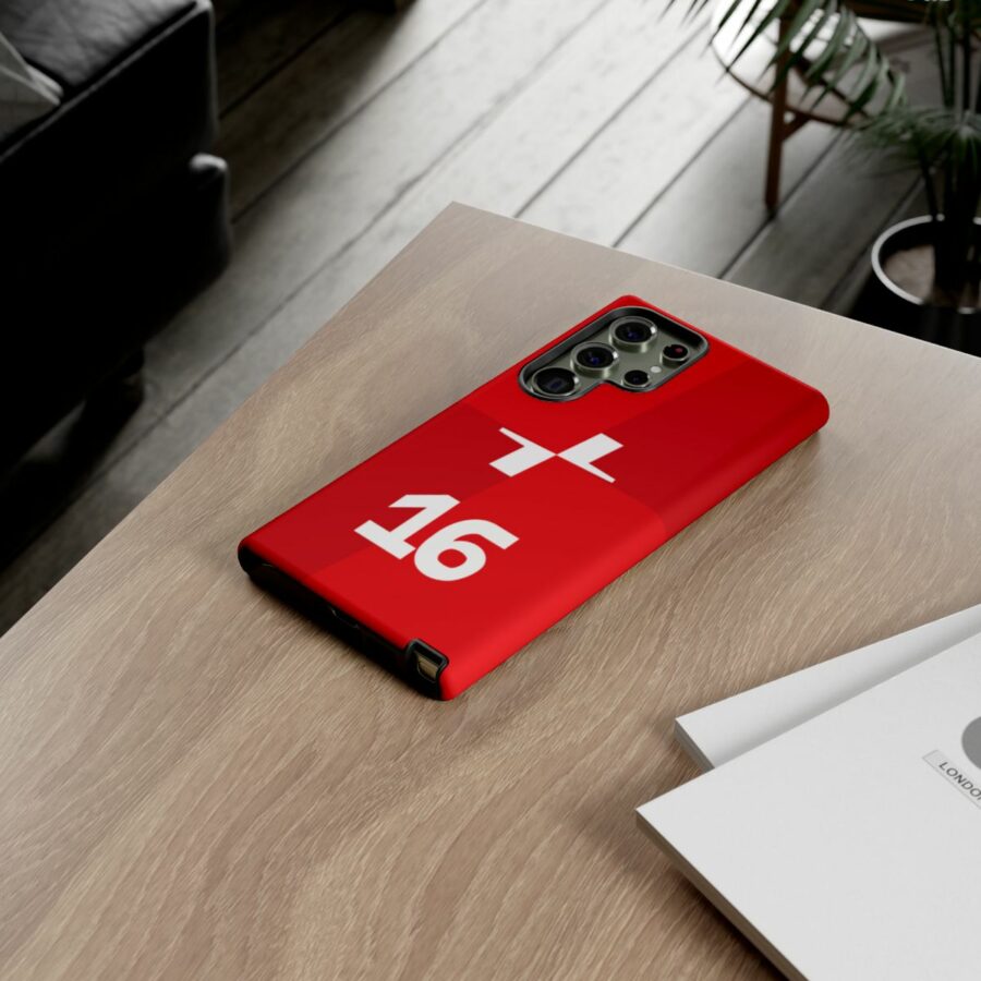 Charles Leclerc CL16 F1 logo 2025 Tough Phone Case compatible with iPhone Google Pixel & Samsung Charles Leclerc