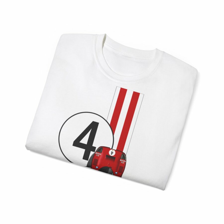 Ferrari 512M, Number 4, 100% Cotton, T-Shirt WEC & Le Mans Memorabilia