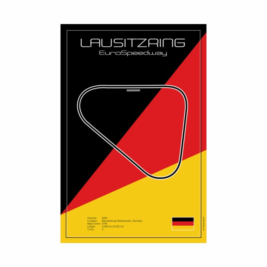 Eurospeedway Lausitzring, Poster Indy Car