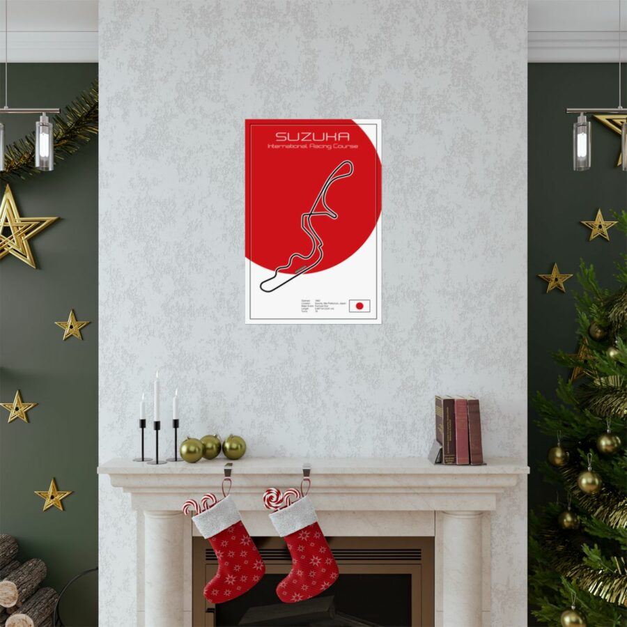 Suzuka Racetrack, Poster F1 Jackets