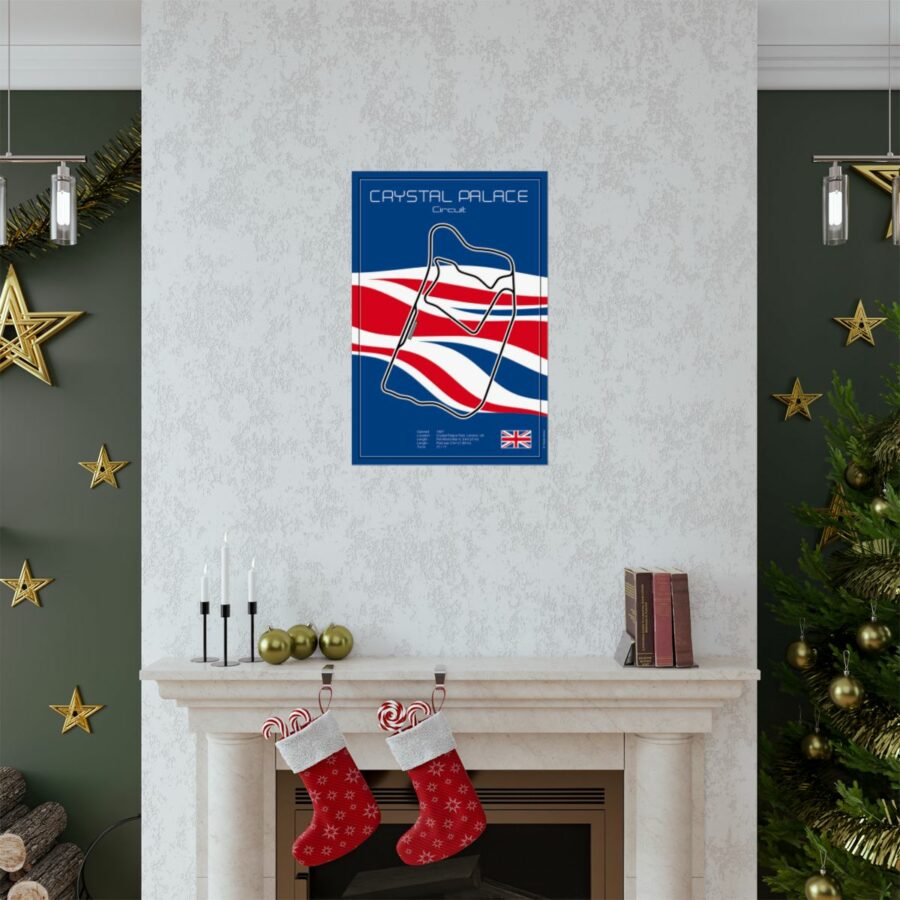 Crystal Palace Racetrack, Poster F1 Art